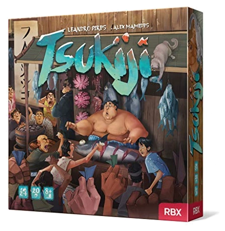 Alle Details zum Brettspiel Tsukiji und ähnlichen Spielen