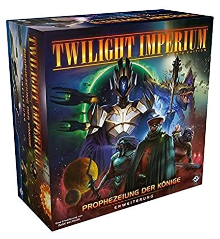 Alle Details zum Brettspiel Twilight Imperium: Prophezeiung der Könige (Erweiterung) und ähnlichen Spielen