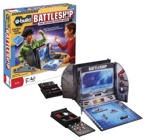 Alle Details zum Brettspiel U-Build Battleship und ähnlichen Spielen