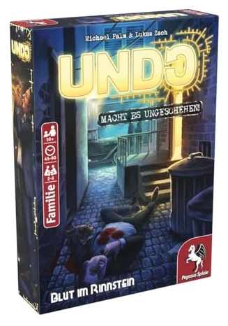 Alle Details zum Brettspiel UNDO: Blut im Rinnstein und ähnlichen Spielen