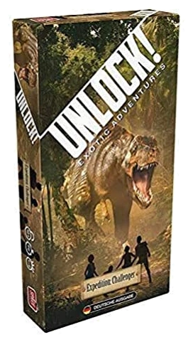Alle Details zum Brettspiel Unlock!: Exotic Adventures – Expedition: Challenger und ähnlichen Spielen
