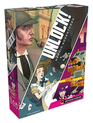 Alle Details zum Brettspiel Unlock! Heroic Adventures und ähnlichen Spielen
