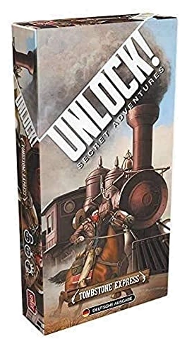 Alle Details zum Brettspiel Unlock!: Secret Adventures – Tombstone Express und ähnlichen Spielen