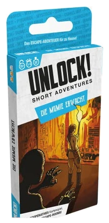 Alle Details zum Brettspiel Unlock!: Short Adventures – Die Mumie erwacht und ähnlichen Spielen