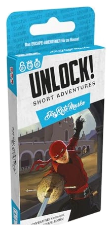 Alle Details zum Brettspiel Unlock!: Short Adventures – Die Rote Maske und ähnlichen Spielen