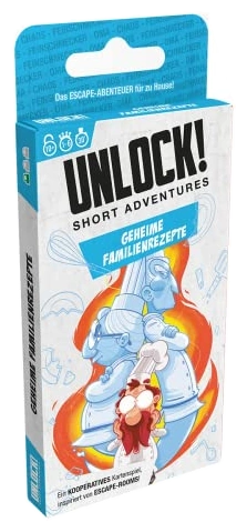 Alle Details zum Brettspiel Unlock!: Short Adventures – Geheime Familienrezepte und ähnlichen Spielen