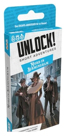 Alle Details zum Brettspiel Unlock!: Short Adventures – Mord in Birmingham und ähnlichen Spielen
