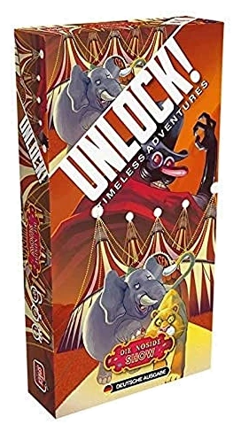 Alle Details zum Brettspiel Unlock!: Timeless Adventures – Die Noside-Show und ähnlichen Spielen
