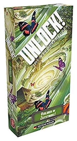 Alle Details zum Brettspiel Unlock!: Timeless Adventures – Verloren im Zeitstrudel! und ähnlichen Spielen