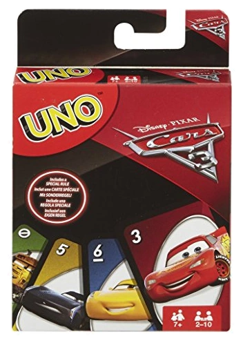 Alle Details zum Brettspiel UNO: Cars und ähnlichen Spielen