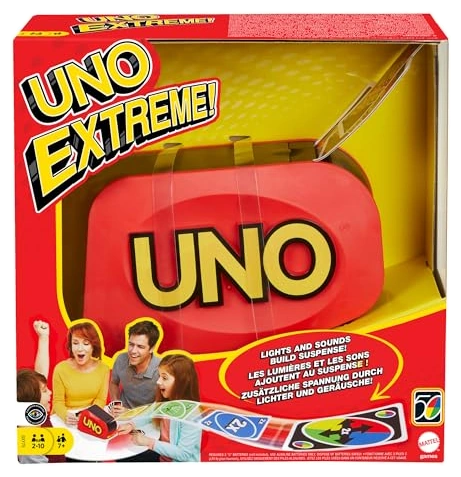 Alle Details zum Brettspiel Uno Extreme und ähnlichen Spielen