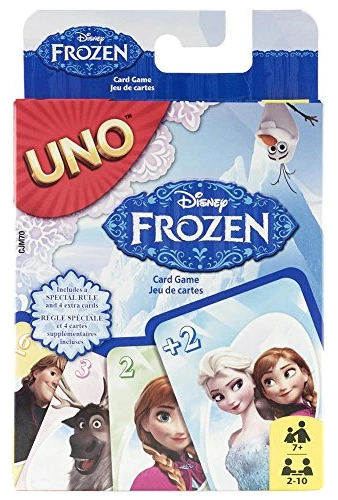 Alle Details zum Brettspiel UNO: Frozen / Die Eiskönigin und ähnlichen Spielen