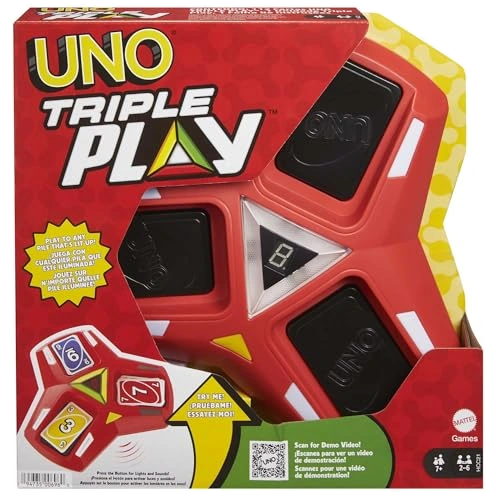 Alle Details zum Brettspiel UNO Triple Play und ähnlichen Spielen