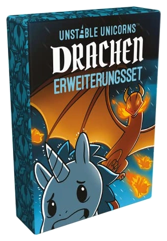 Alle Details zum Brettspiel Unstable Unicorns: Drachen (Erweiterung) und ähnlichen Spielen