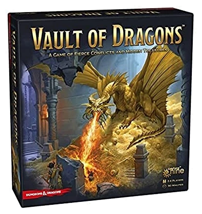 Alle Details zum Brettspiel Vault of Dragons und ähnlichen Spielen