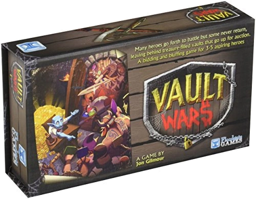 Alle Details zum Brettspiel Vault Wars und ähnlichen Spielen
