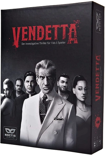 Alle Details zum Brettspiel Vendetta und ähnlichen Spielen