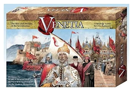 Alle Details zum Brettspiel Venetia und ähnlichen Spielen