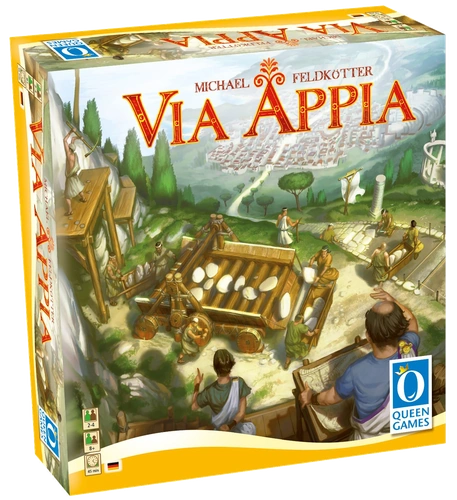 Alle Details zum Brettspiel Via Appia und ähnlichen Spielen