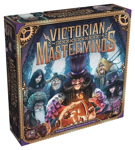 Alle Details zum Brettspiel Victorian Masterminds und ähnlichen Spielen