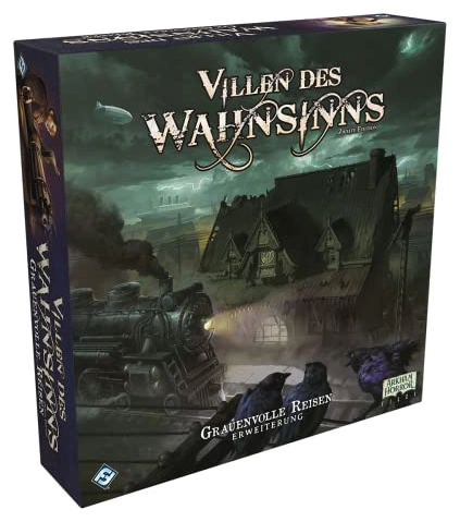 Alle Details zum Brettspiel Villen des Wahnsinns: Grauenvolle Reisen (Erweiterung) und ähnlichen Spielen