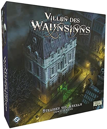 Alle Details zum Brettspiel Villen des Wahnsinns: Straßen von Arkham (Erweiterung) und ähnlichen Spielen