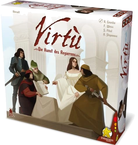 Alle Details zum Brettspiel Virtù - Die Kunst des Regierens und ähnlichen Spielen
