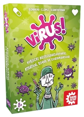 Alle Details zum Brettspiel Virus! Vorsicht, Ansteckungsgefahr! und ähnlichen Spielen
