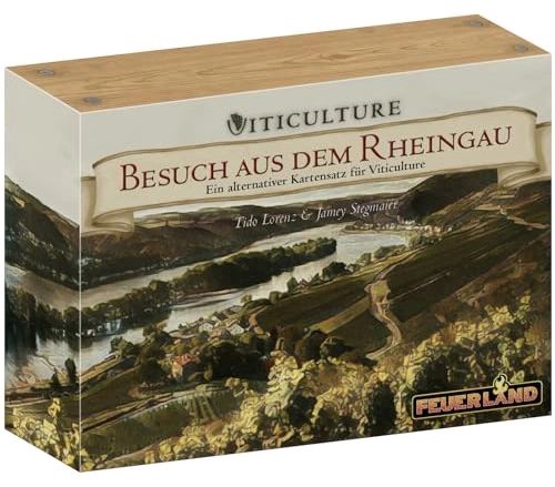Alle Details zum Brettspiel Viticulture: Besuch aus dem Rheingau (Erweiterung) und ähnlichen Spielen