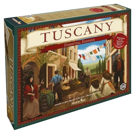 Alle Details zum Brettspiel Viticulture: Tuscany Essential Edition (Erweiterung) und ähnlichen Spielen