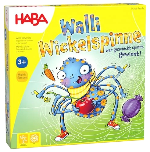 Alle Details zum Brettspiel Walli Wickelspinne und ähnlichen Spielen