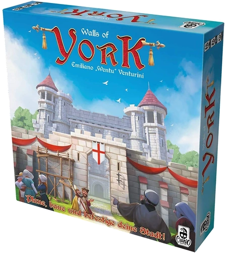 Alle Details zum Brettspiel Walls of York und ähnlichen Spielen