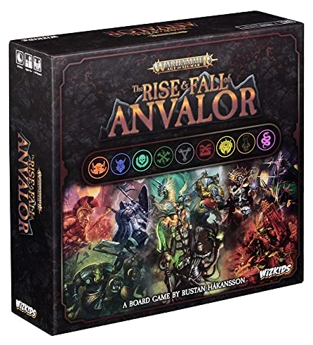 Alle Details zum Brettspiel Warhammer Age of Sigmar: The Rise & Fall of Anvalor und ähnlichen Spielen