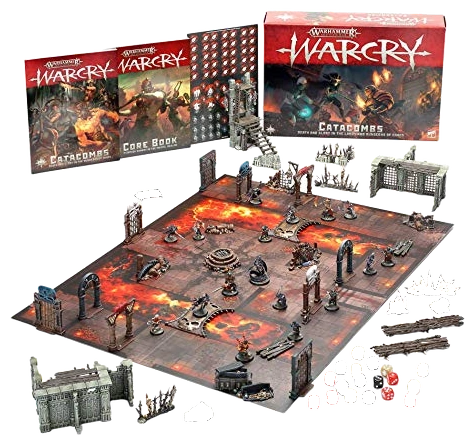 Alle Details zum Brettspiel Warhammer Age of Sigmar: Warcry – Katakomben und ähnlichen Spielen