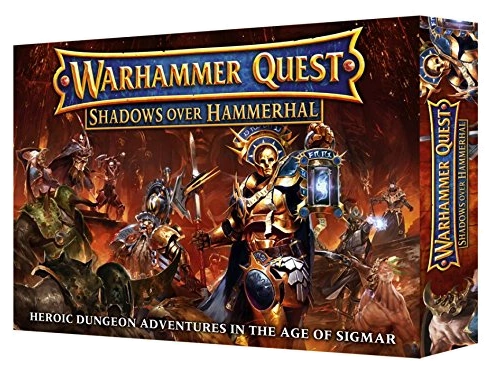 Alle Details zum Brettspiel Warhammer Quest: Shadows Over Hammerhal und ähnlichen Spielen