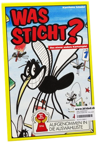 Alle Details zum Brettspiel Was sticht? und ähnlichen Spielen
