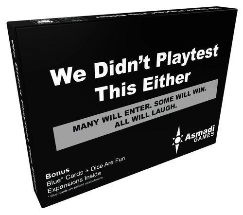 Alle Details zum Brettspiel We Didn't Playtest This Either with Blue Deck and Dice Are Fun Expansions und ähnlichen Spielen