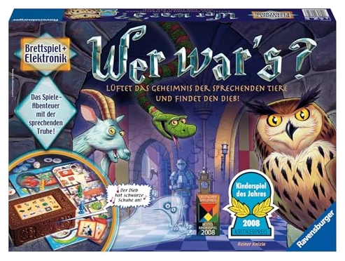 Alle Details zum Brettspiel Wer war's? (Kinderspiel des Jahres 2008) und ähnlichen Spielen