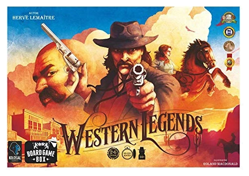 Alle Details zum Brettspiel Western Legends und ähnlichen Spielen
