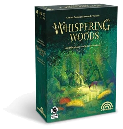 Alle Details zum Brettspiel Whispering Woods und ähnlichen Spielen