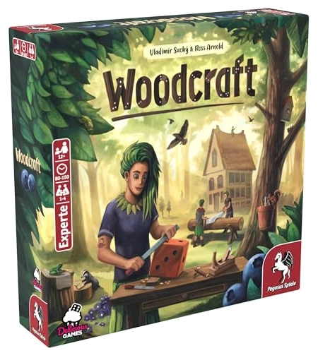 Alle Details zum Brettspiel Woodcraft und ähnlichen Spielen
