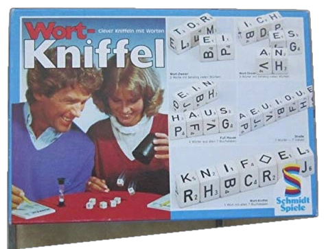 Alle Details zum Brettspiel Wort-Kniffel und ähnlichen Spielen