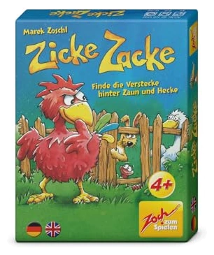 Alle Details zum Brettspiel Zicke Zacke und ähnlichen Spielen
