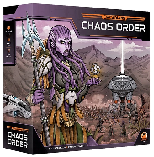 Alle Details zum Brettspiel Zirkadianer: Chaos-Ordnung und ähnlichen Spielen