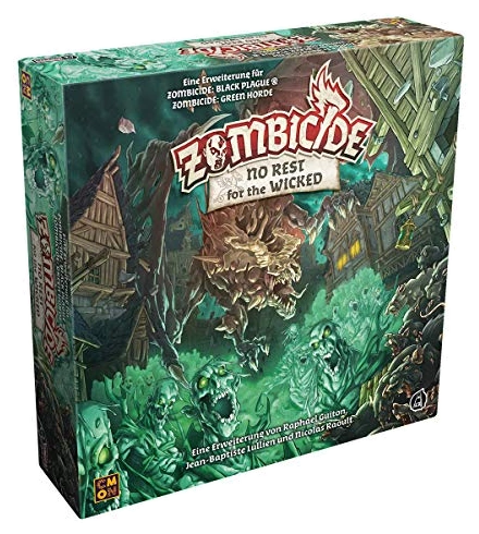 Alle Details zum Brettspiel Zombicide: No Rest for the Wicked und ähnlichen Spielen