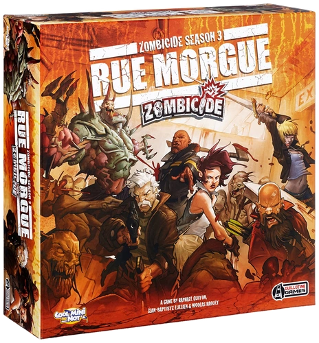 Alle Details zum Brettspiel Zombicide Season 3: Rue Morgue und ähnlichen Spielen