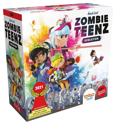 Alle Details zum Brettspiel Zombie Teenz Evolution und ähnlichen Spielen