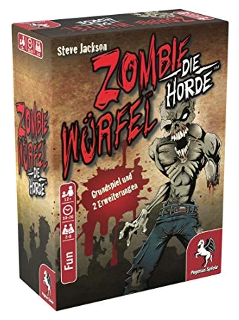Alle Details zum Brettspiel Zombie Würfel: Die Horde und ähnlichen Spielen