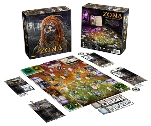 Alle Details zum Brettspiel Zona: Das Geheimnis von Tschernobyl und ähnlichen Spielen