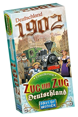 Alle Details zum Brettspiel Zug um Zug: Deutschland – Deutschland 1902 und ähnlichen Spielen
